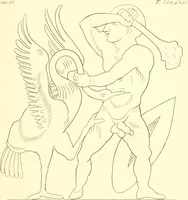 An illustration from Pitture di vasi fittili, esibite dal cav. F. Inghirami per servire di studio alla mitologia ed alla storia degli antichi popoli (1838)