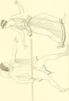 An illustration from Pitture di vasi fittili, esibite dal cav. F. Inghirami per servire di studio alla mitologia ed alla storia degli antichi popoli (1838)