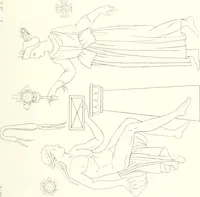 An illustration from Pitture di vasi fittili, esibite dal cav. F. Inghirami per servire di studio alla mitologia ed all storia degli antichi popoli (1838)