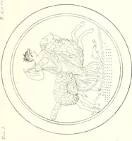 An illustration from Pitture di vasi fittili, esibite dal cav. F. Inghirami per servire di studio alla mitologia ed all storia degli antichi popoli (1838)