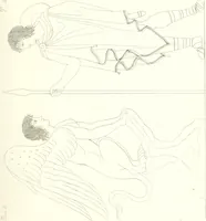An illustration from Pitture di vasi fittili, esibite dal cav. F. Inghirami per servire di studio alla mitologia ed all storia degli antichi popoli (1838)