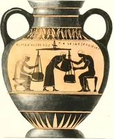 Picture 109 of 216 from Pitture di vasi fittili, esibite dal cav. F. Inghirami per servire di studio alla mitologia ed all storia degli antichi popoli (1838), leaf 496