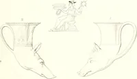 An illustration from Pitture di vasi fittili, esibite dal cav. F. Inghirami per servire di studio alla mitologia ed all storia degli antichi popoli (1838)