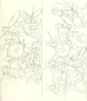 An illustration from Pitture di vasi fittili, esibite dal cav. F. Inghirami per servire di studio alla mitologia ed all storia degli antichi popoli (1838)