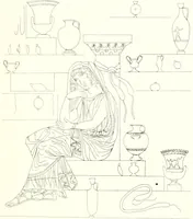 Picture 165 of 216 from Pitture di vasi fittili, esibite dal cav. F. Inghirami per servire di studio alla mitologia ed all storia degli antichi popoli (1838), leaf 596