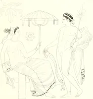 An illustration from Pitture di vasi fittili, esibite dal cav. F. Inghirami per servire di studio alla mitologia ed all storia degli antichi popoli (1838)