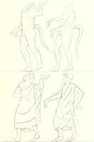 An illustration from Pitture di vasi fittili, esibite dal cav. F. Inghirami per servire di studio alla mitologia ed all storia degli antichi popoli (1838)