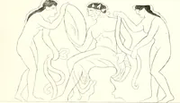 An illustration from Pitture di vasi fittili, esibite dal cav. F. Inghirami per servire di studio alla mitologia ed all storia degli antichi popoli (1838)