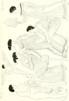 An illustration from Pitture di vasi fittili, esibite dal cav. F. Inghirami per servire di studio alla mitologia ed all storia degli antichi popoli (1838)