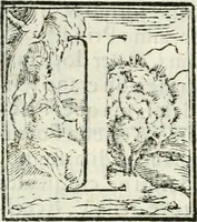 An illustration from Pittvre del Doni, academico pellegrino : nelle quali si mostra di nuoua inuentione : amore, fortuna, tempo, castità, religione, sdegno, riforma, morte, sonno & sogno, huomo, republica, & magnanimità : divise in due trattati : libro primo (1564)