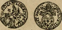 An illustration from Placcart dv Roy sur le reglement de ses monnoyes (1644)