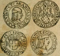 An illustration from Placcart dv Roy sur le reglement de ses monnoyes (1644)