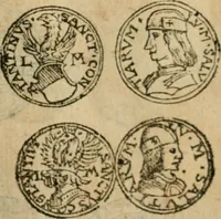 An illustration from Placcart dv Roy sur le reglement de ses monnoyes (1644)