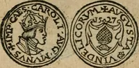 An illustration from Placcart dv Roy sur le reglement de ses monnoyes (1644)