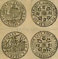 An illustration from Placcart dv Roy sur le reglement de ses monnoyes (1644)