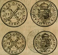 An illustration from Placcart dv Roy sur le reglement de ses monnoyes (1644)