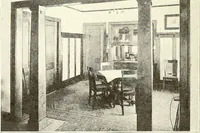 An illustration from The plan book of American dwellings : being a compilation of original home designs, showing actual photographic exteriors and floor plans of moderately priced bungalows, cottages, residences (1914)