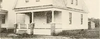 An illustration from The plan book of American dwellings : being a compilation of original home designs, showing actual photographic exteriors and floor plans of moderately priced bungalows, cottages, residences (1914)