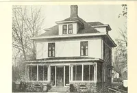 An illustration from The plan book of American dwellings : being a compilation of original home designs, showing actual photographic exteriors and floor plans of moderately priced bungalows, cottages, residences (1914)