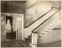 An illustration from The plan book of American dwellings : being a compilation of original home designs, showing actual photographic exteriors and floor plans of moderately priced bungalows, cottages, residences (1914)