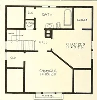 An illustration from The plan book of American dwellings : being a compilation of original home designs, showing actual photographic exteriors and floor plans of moderately priced bungalows, cottages, residences (1914)