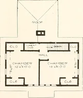 An illustration from The plan book of American dwellings : being a compilation of original home designs, showing actual photographic exteriors and floor plans of moderately priced bungalows, cottages, residences (1914)