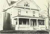 An illustration from The plan book of American dwellings : being a compilation of original home designs, showing actual photographic exteriors and floor plans of moderately priced bungalows, cottages, residences (1914)