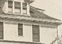 An illustration from The plan book of American dwellings : being a compilation of original home designs, showing actual photographic exteriors and floor plans of moderately priced bungalows, cottages, residences (1914)