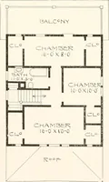 An illustration from The plan book of American dwellings : being a compilation of original home designs, showing actual photographic exteriors and floor plans of moderately priced bungalows, cottages, residences (1914)