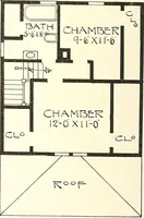 An illustration from The plan book of American dwellings : being a compilation of original home designs, showing actual photographic exteriors and floor plans of moderately priced bungalows, cottages, residences (1914)