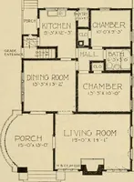 An illustration from Plan book of Harris homes : book number seventy six (1920)