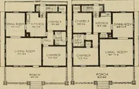 An illustration from Plan book of Harris homes : book number seventy six (1920)