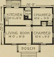 An illustration from Plan book of Harris homes : book number seventy six (1920)