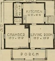 An illustration from Plan book of Harris homes : book number seventy six (1920)