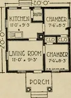 An illustration from Plan book of Harris homes : book number seventy six (1920)