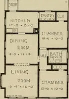 An illustration from Plan book of Harris homes : book number seventy six (1920)