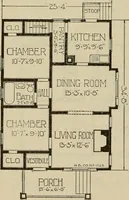 An illustration from Plan book of Harris homes : book number seventy six (1920)