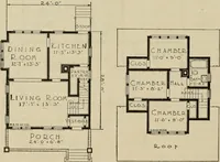 An illustration from Plan book of Harris homes : book number seventy six (1920)