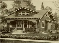 An illustration from Plan book of Harris homes : book number seventy six (1920)