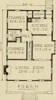 An illustration from Plan book of Harris homes : book number seventy six (1920)