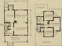 An illustration from Plan book of Harris homes : book number seventy six (1920)