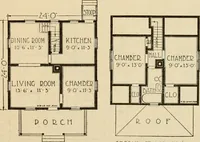 An illustration from Plan book of Harris homes : book number seventy six (1920)