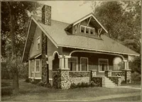 An illustration from Plan book of Harris homes : book number seventy six (1920)