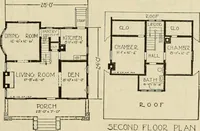 An illustration from Plan book of Harris homes : book number seventy six (1920)