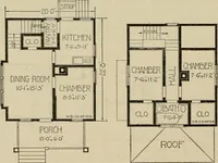An illustration from Plan book of Harris homes : book number seventy six (1920)