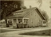 An illustration from Plan book of Harris homes : book number seventy six (1920)