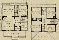An illustration from Plan book of Harris homes : book number seventy six (1920)