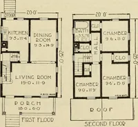 An illustration from Plan book of Harris homes : book number seventy six (1920)