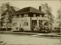 An illustration from Plan book of Harris homes : book number seventy six (1920)