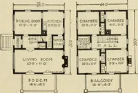 An illustration from Plan book of Harris homes : book number seventy six (1920)